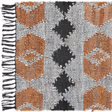 Leather Chindi Rug