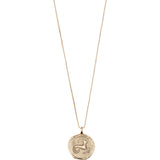 Double Sided Horoscope Necklace