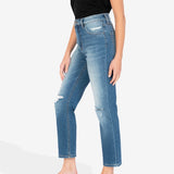 Elizabeth High Rise Fab Ab Straight