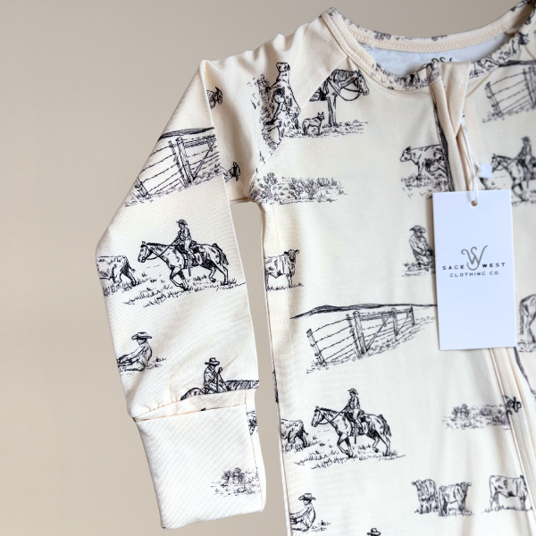 Prairie Cowboy Infant Sleepwear