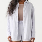 Toni Textured Button Up