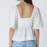 Belle Crochet Top