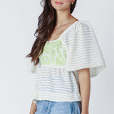 Belle Crochet Top