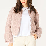 Fiona Floral Quilted Bomber Jacket