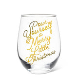Pour Yourself Stemless Wine Glass