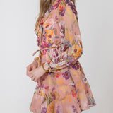 Leona Ruffle Mini Dress