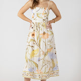 Maui Smocked Midi Dress