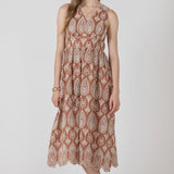 Wren Eyelet V-Neck Dress