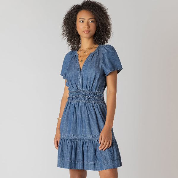 Davina Tiered Mini Dress