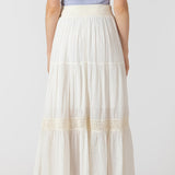 Birdie Crochet Maxi Skirt