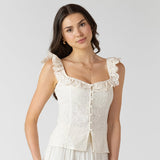 Emmy Eyelet Tank