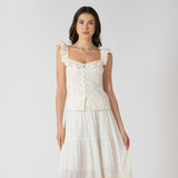 Emmy Eyelet Tank