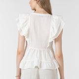 Mazy Ruffle Blouse