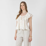 Mazy Ruffle Blouse