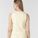 Jasmina Tie Front Top