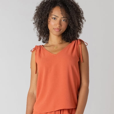 Toni Tie Shoulder Top