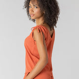 Toni Tie Shoulder Top
