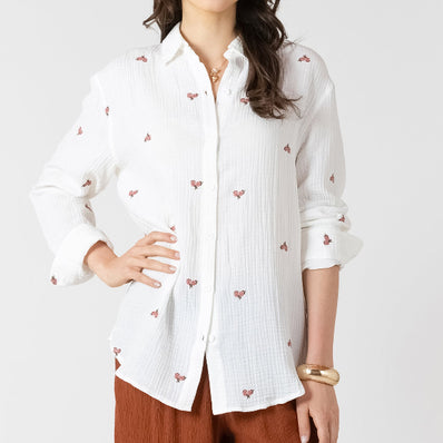 Clara Textured Blouse