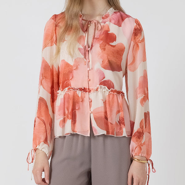 Penny Soft Peplum Blouse