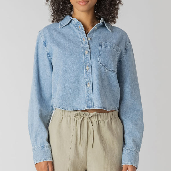 Hazel Lightweight Denim Shirt