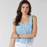 Kennedy Ruffle Detail Tank