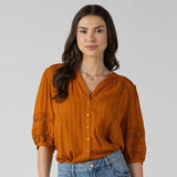 Goldie Pintuck Blouse