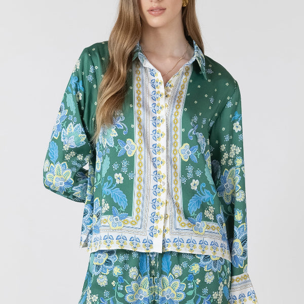 Elena Silky Blouse