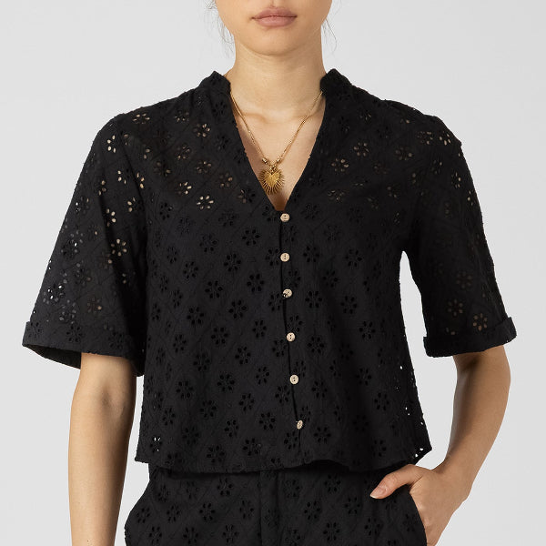 Miriam Cutwork Embroidery Blouse