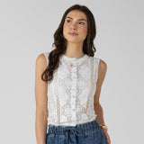 Luna Lace Cutout Tank