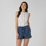 Luna Lace Cutout Tank
