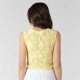 Luna Lace Cutout Tank