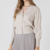 Pearl Clean Cardigan