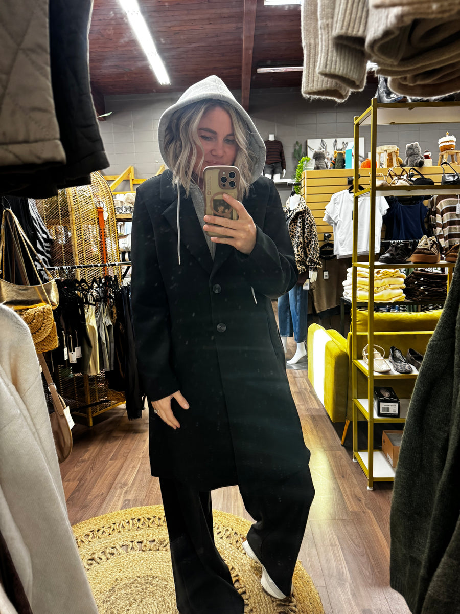 Despina Scuba Coat w Hood