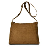 Kira Suede Croc Shoulder Bag