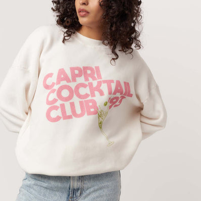 Capri Cocktails Sweatshirt