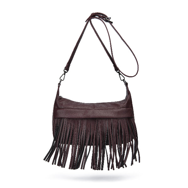 Oui Fringe Crossbody