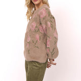 Camila Yarn Jacquard Sweater
