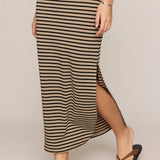 Ainslie Stripe Midi Skirt