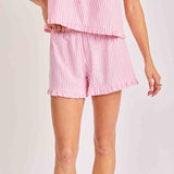 Jetset Ruffle Top & Shorts Set