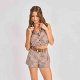 Mustang Gingham Tank
