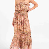 Sunset Canyon Strapless Maxi Dress