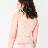 Alessia Pointelle Knit Tank