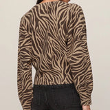 All The Wild Zebra Cardigan