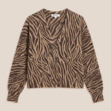 All The Wild Zebra Cardigan