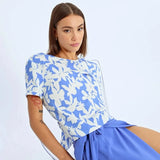 Ami Backless Top
