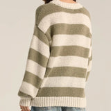 Andes Stripe Crew Neck Sweater