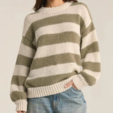 Andes Stripe Crew Neck Sweater