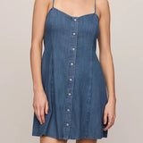 Angel Eyes Denim Mini Dress