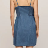 Angel Eyes Denim Mini Dress