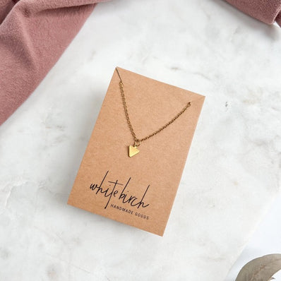 Brass Arrow Necklace